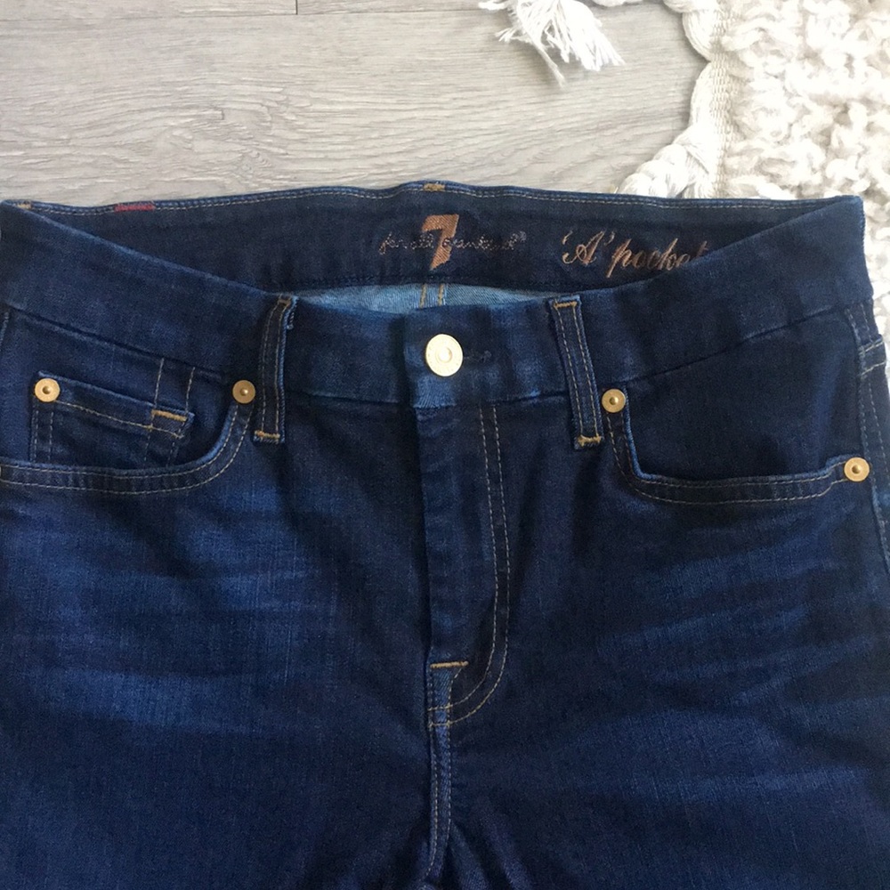 7 For All Mankind “A” Pocket Jeans - Picture 4 of 5